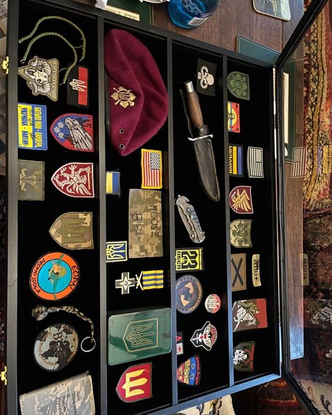 Семья показала вещи добровольца Роберта "Бобби" Эдварда Питранджело