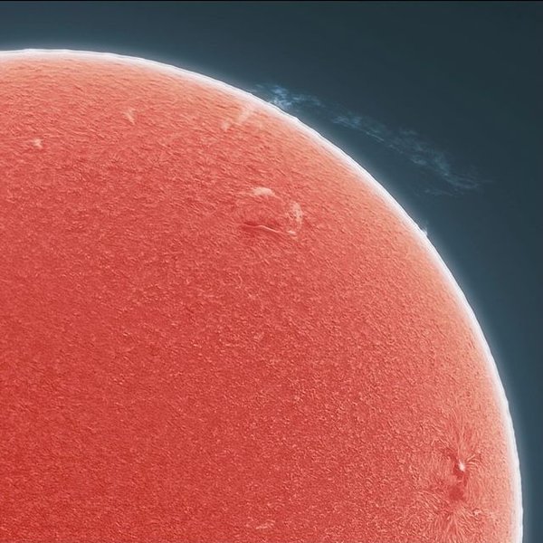 Солнце, фотография