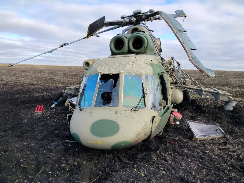 Вертолет Ми-8МТВ-5М ВС РФ ми-8 крушение