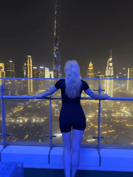 Дар’я Трегубова в Дубаї