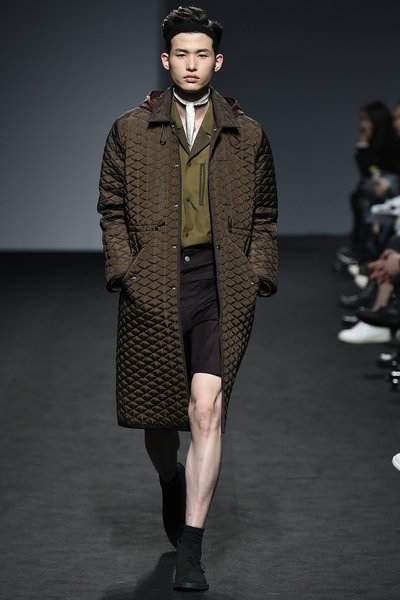 Мужской пуховик-пальто 2020/21