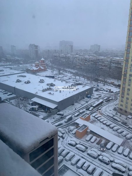 сніг Київ, перший сніг Київ, сніг у Києві, перший сніг у Києві, засніжений Київ