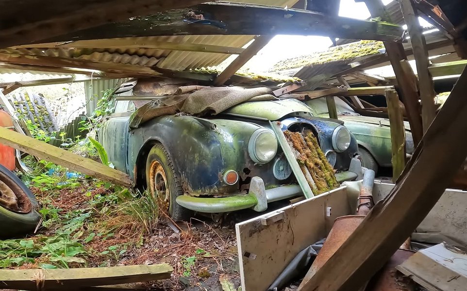 старые авто, коллекция авто, ретро авто, Jaguar Mark 2, Mercedes S-Class