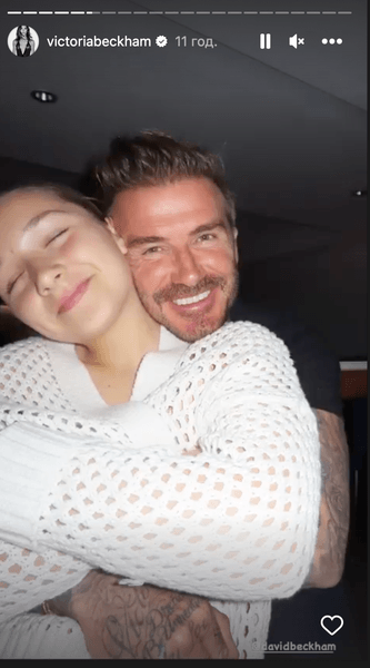 Дэвид Бекхэм с дочерью Харпер