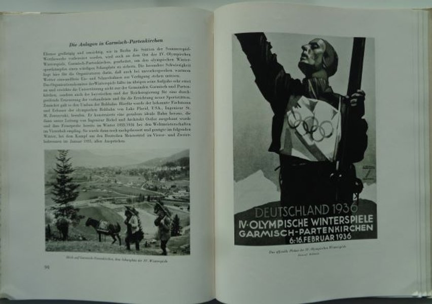 олимпиада в берлине 1936 года плакат