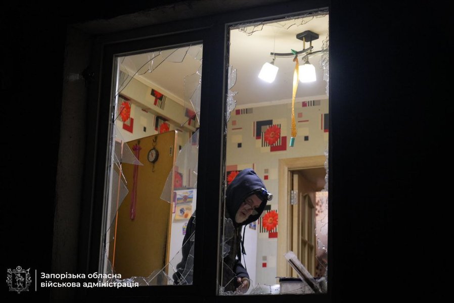 Последствия российской атаки по Запорожью