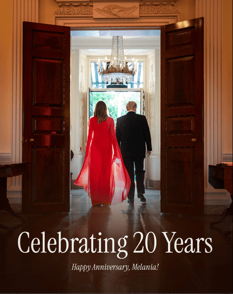 Дональд Трамп с женой Меланией