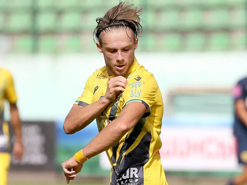 Емоції Юрія Климчука після забитого голу