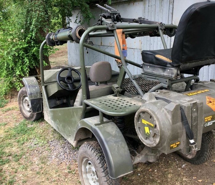 На багі монтують різне озброєння