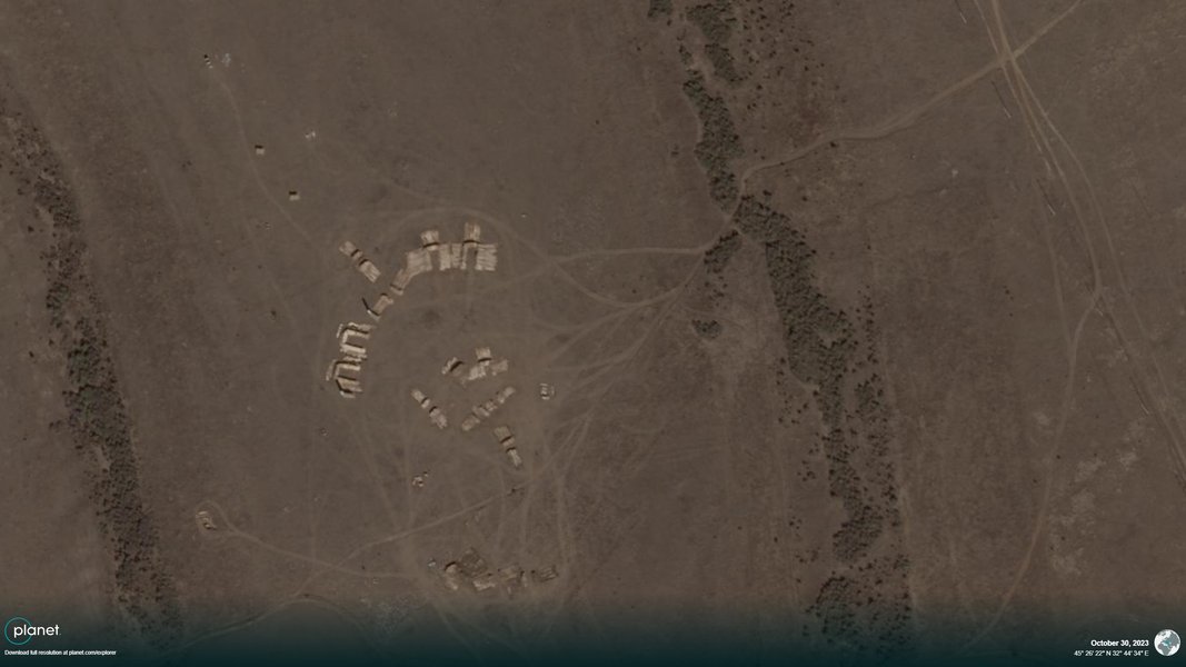 Новые позиции ПВО без техники