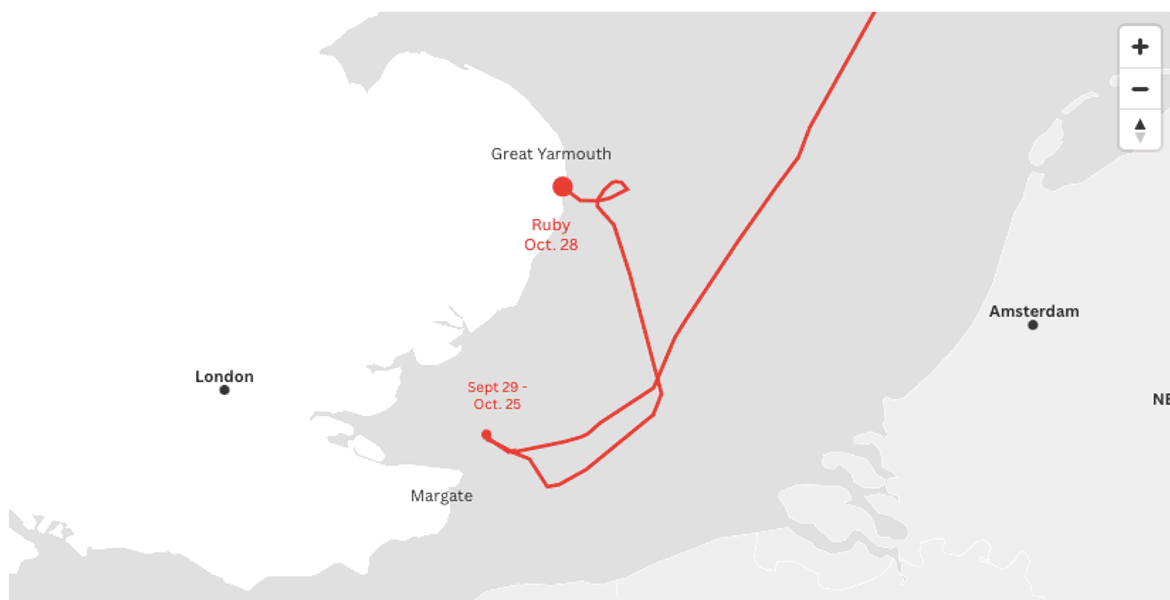 Вантажне судно MV Ruby