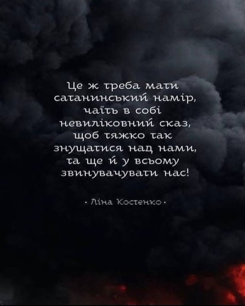 Лина Костенко, фейсбук