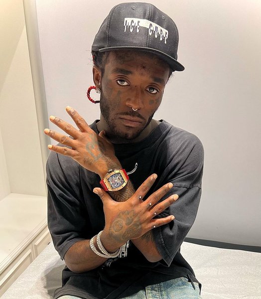 Lil Uzi Vert, рэпер, лил узи верт, рэпер с бриллиантов во лбу