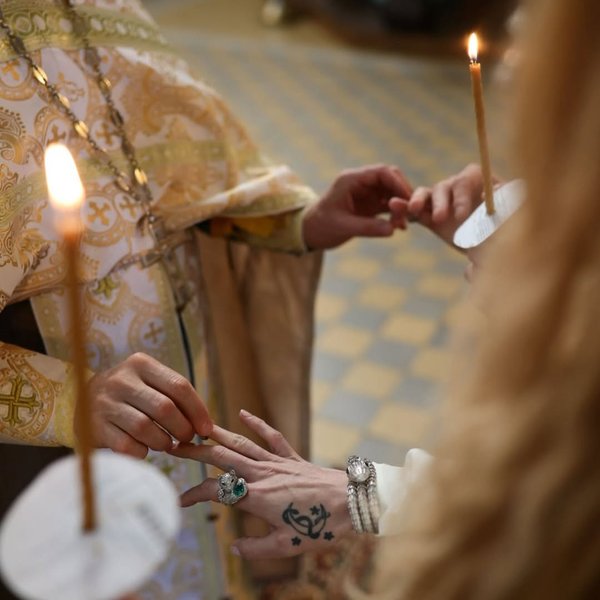 Снежана Онопко венчание