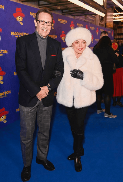 Джоан Коллінз з чоловіком