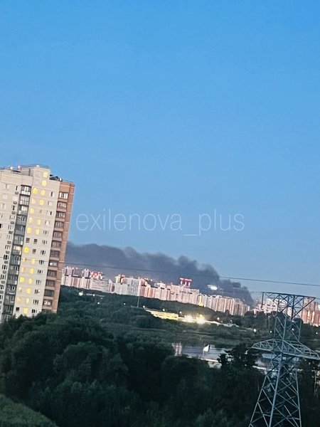 атака дронов вблизи Московского НПЗ 18 августа