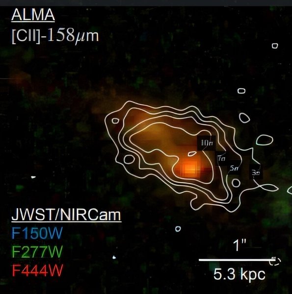 галактика A1689-zD1