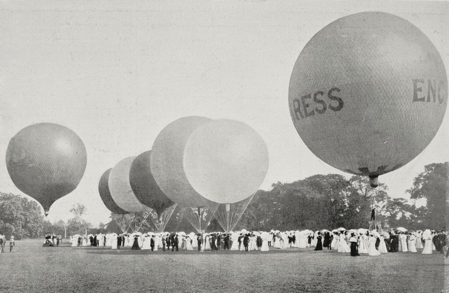 Лондон 1907 рік ретро фото