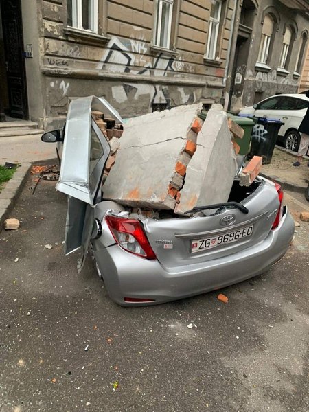 хорватия, загреб, землетрясение