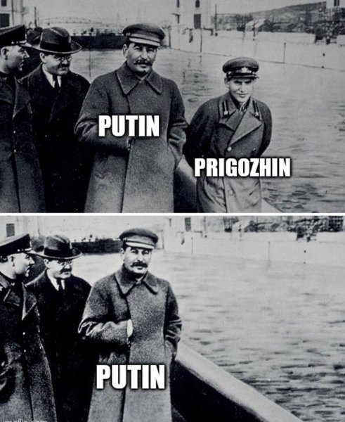 путин, пригожин, сталин мемы