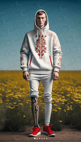 В коллекции Полины Редчик — модели с украинским характером