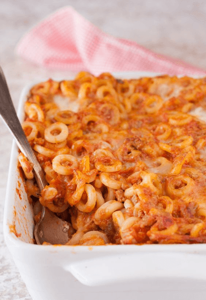 Круглі макарони, макарони анеллі, спагеті, макарони схожі на спагеті