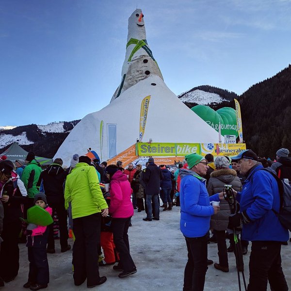 снеговик, австрия