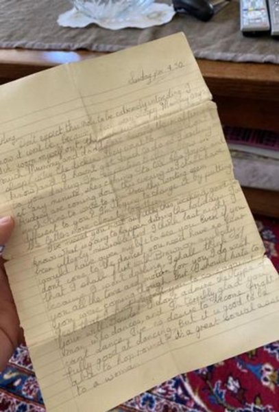 Лист, любовний лист, знахідка, почерк, любовна історія,