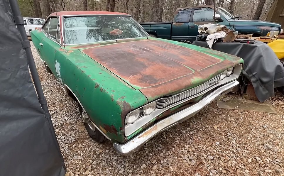 Dodge Coronet, ретро авто, коллекция авто, заброшенные авто