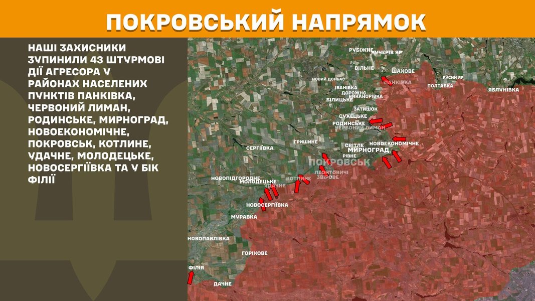Продвижение ВС РФ в Донецкой области: карты Генштаба