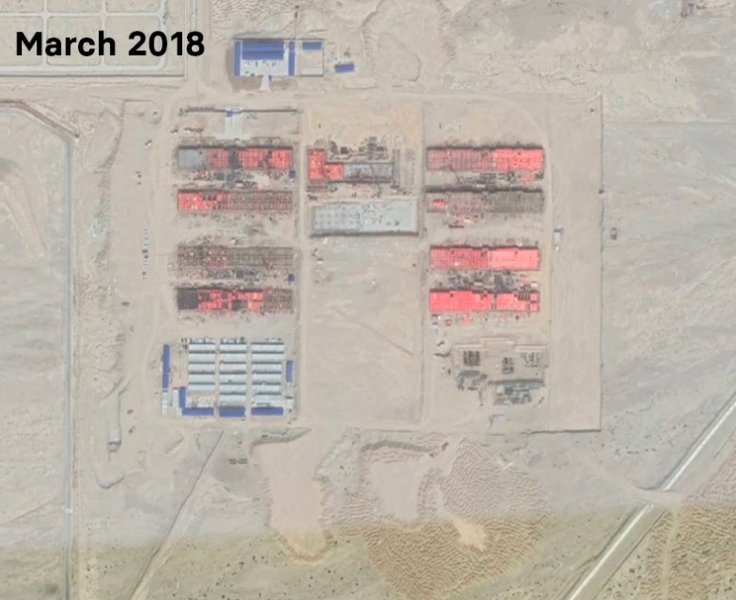 Табори для інтернованих у березні 2018 року