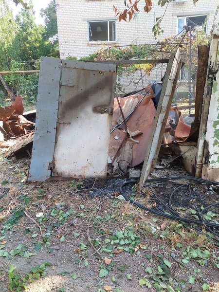 Наслідки обстрілу, Запорізька область