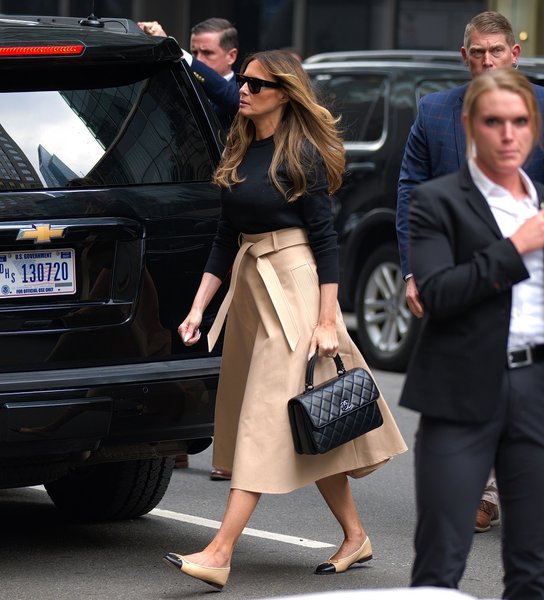 Мелания Трамп, Дональд Трамп, инаугурация