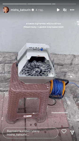 Надя Дорофеева отмечает день рождения