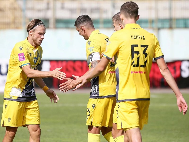 Емоції Юрія Климчука після забитого голу