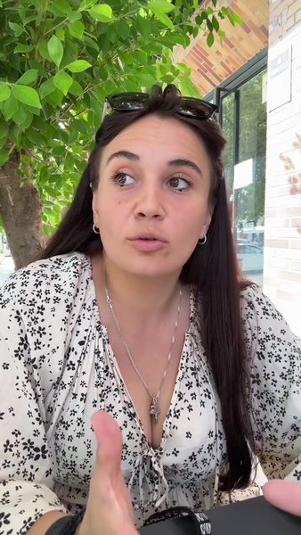 Олена Рахманова, біженка з України