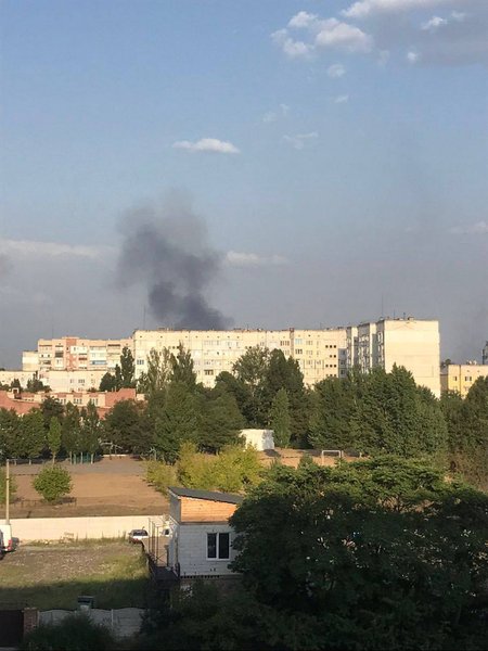 Вибух у Новій Каховці.