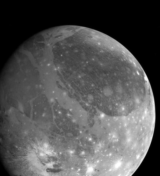 Спутник Юпитера Ганимед