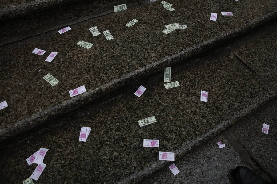 активисты нацкорпуса, акция нацкорпуса в киеве