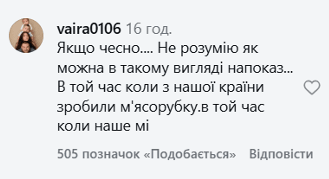 Реакция людей на образ Поляковой
