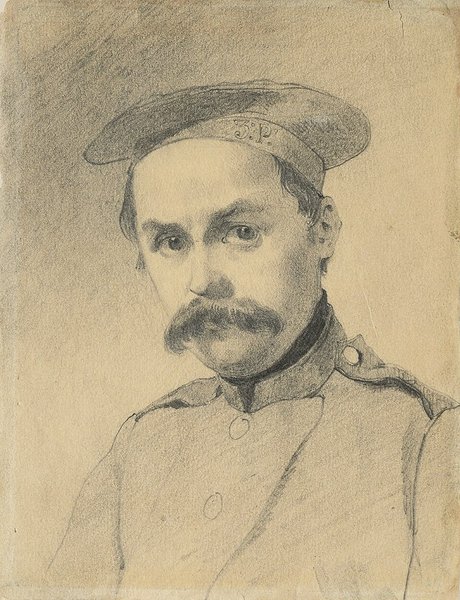 Шевченко солдат, Тарас Шевченко, автопортрет Тарас Шевченко, ссыльные, ссылка в Сибирь, изгнанники, политические репрессии, репрессированные, репрессии в России, репрессии против украинцев в России