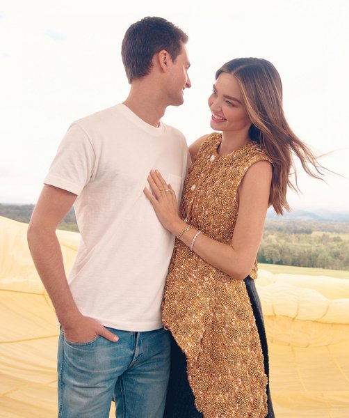 Миранда Керр, Эван Шпигель