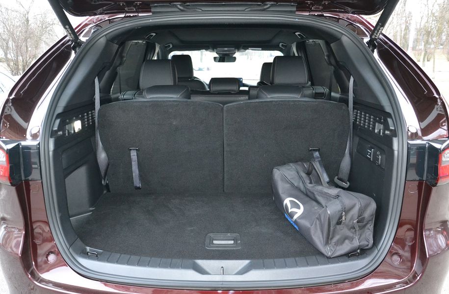 багажник Mazda CX-90, новая Mazda CX-90, Mazda CX-90 2024, Mazda CX-90 в Украине, кроссовер Mazda