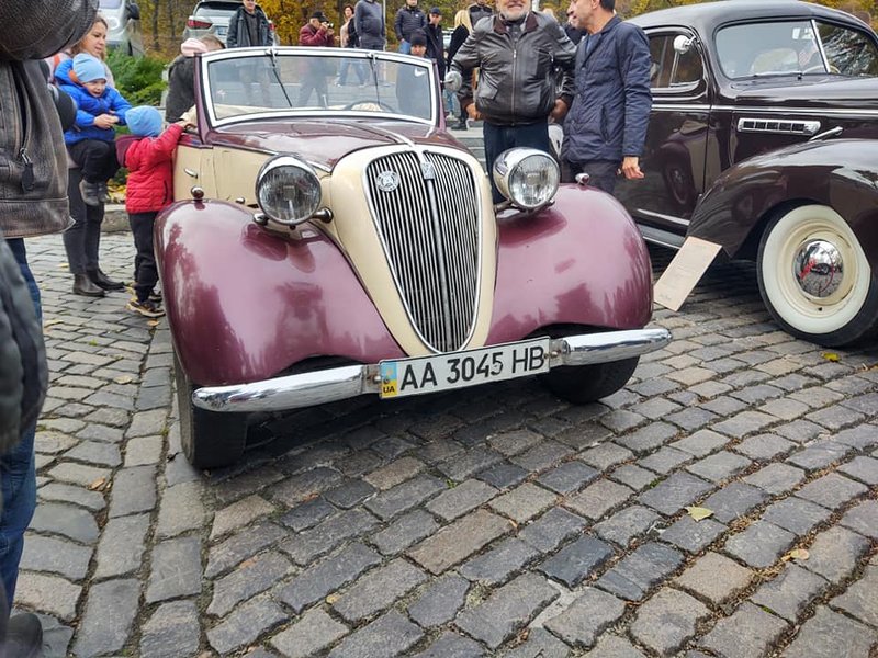 Fiat-NSU 1100, ретро автомобили, ретро слет, ретро авто