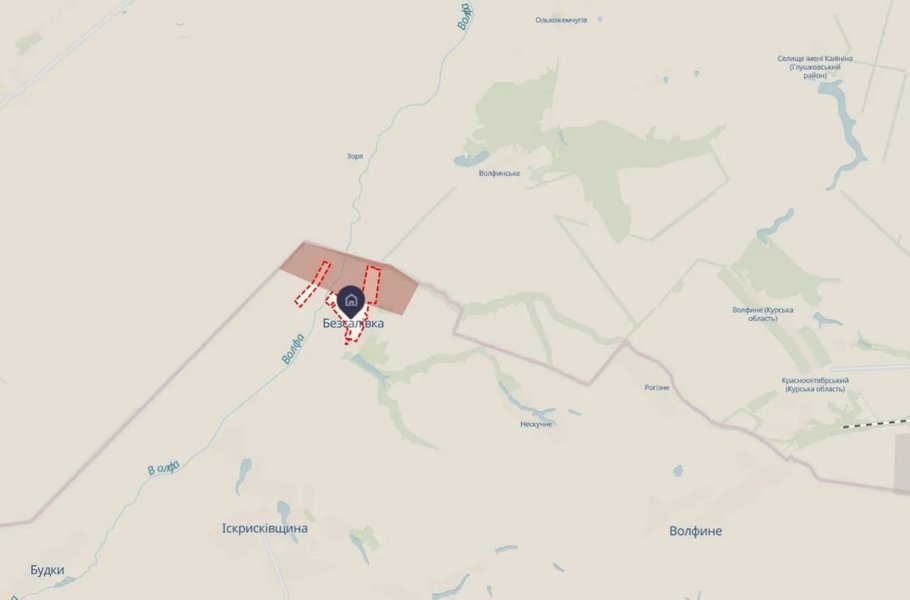 Просування ЗС РФ у Безсалівці