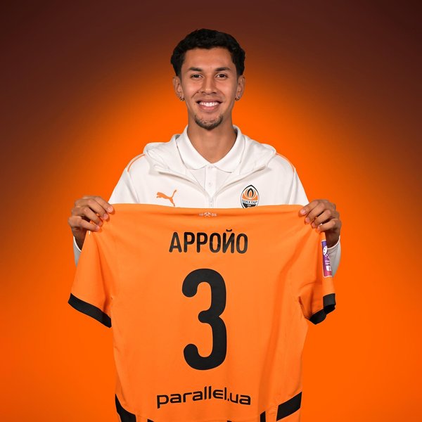 Дієго Арройо в ФК Шахтар з 7 лютого 2025 року Дієго Арройо в ФК Шахтар