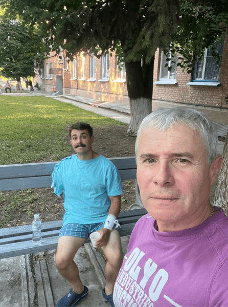 Константин Грубич с сыном Ярославом