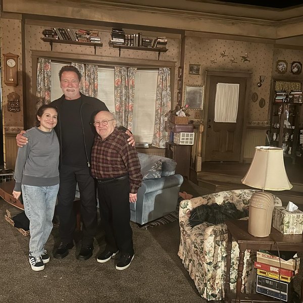 Арнольід Шварценеггер із Денні Девіто