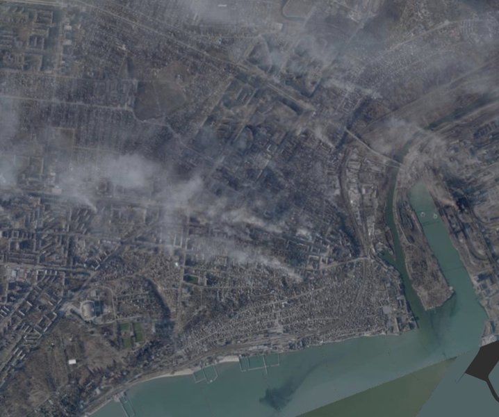 Супутникове зображення Маріуполя