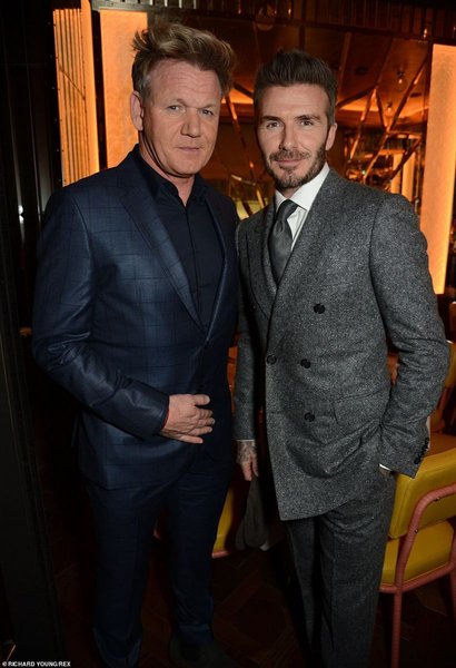 Дэвид Бекхэм, Гордон Рамзи